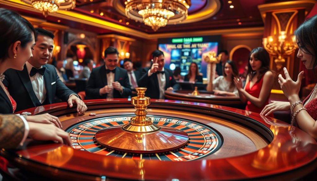 Roulette live casino